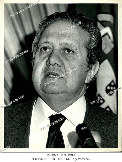 1968 - His excellence the Prime Minister of Portugal, Mr.Mario Soares addressed the Portugal U.S. Chamber of Commerce and the American Portuguese society during...