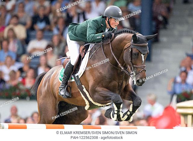 Peter MOLONEY, IRL, Chianti's Champion, Action, Mercedes-Benz Nations Cup, Team Jumping Competition with two rounds, on 18.07