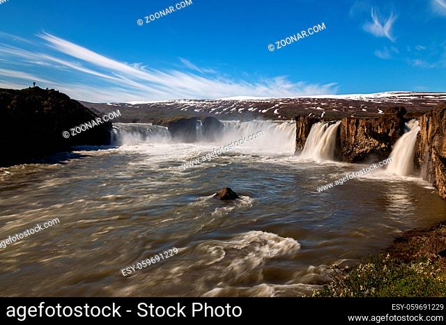 Godafoss, a waterfall of Iceland