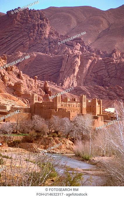 saharan, morocco, gorge, dades, landscape, 3754