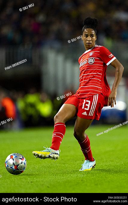 Emilie Bragstad (Bayern Munchen) in action during the Women?s Champions League football match between FC Barcelona and Bayern Munich