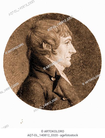 [William Plumer, head-and-shoulders portrait, right profile]; Saint-Mémin, Charles Balthazar Julien Fevret de, 1770-1852, artist; [Washington, D.C