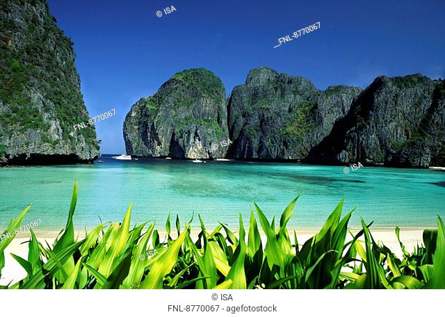 Maya Bay, Kho Phi Phi Lee, Krabi, Thailand, Asia