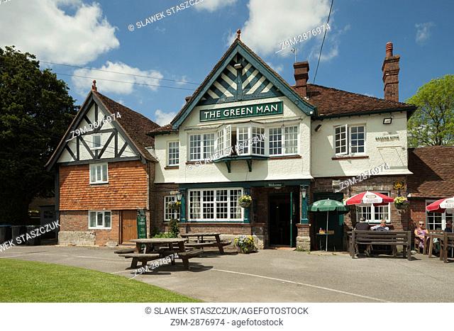 Country pub in Horsted Keynes, West Sussex, England