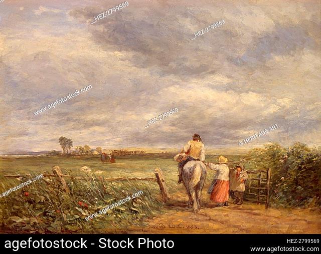 Going to the Hayfield, 1853. Creator: David Cox the elder
