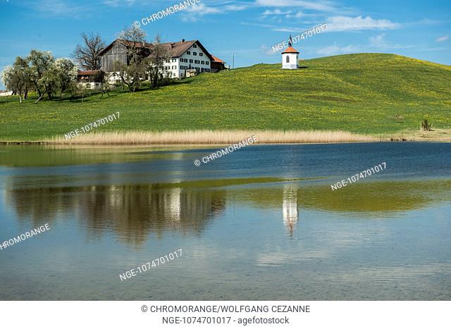 Hergtatsrieder Lake in Bavaria