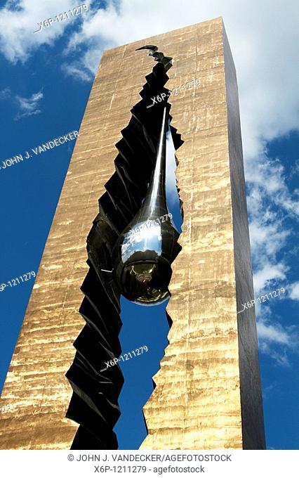 September 11th Memorial called 'To the Struggle Against World Terrorism ' A gift from the people of Russia by scuptor Zurab Tsereteli