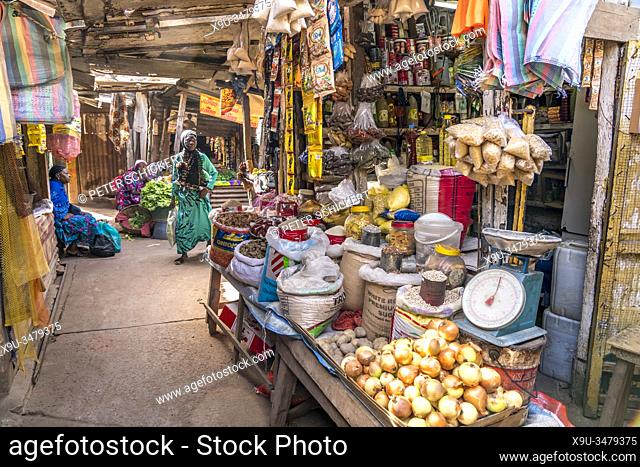 Markt in Bakau, Gambia, Westafrika | Bakau market, Gambia, West Africa,