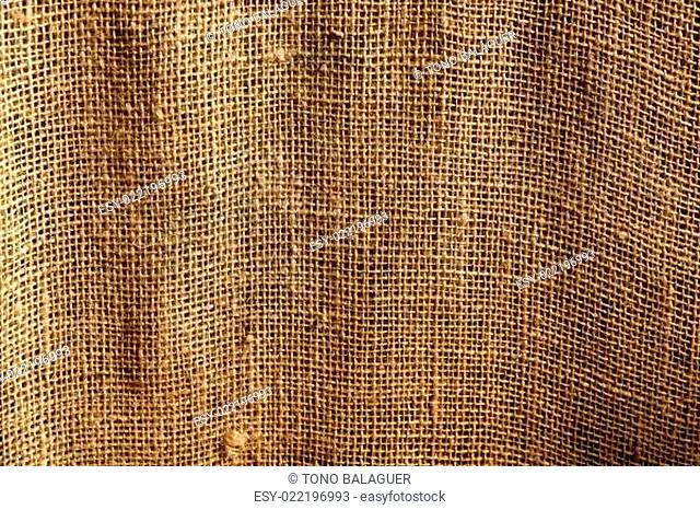 burlap sack vegetal brown texture background