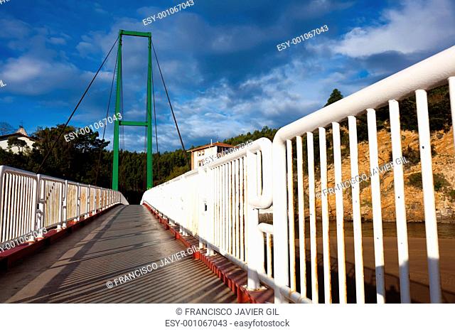 Bridge in Muskiz, Bizkaia, Spain