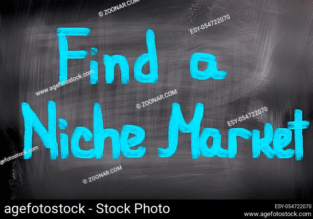 Find A Niche Market Concept