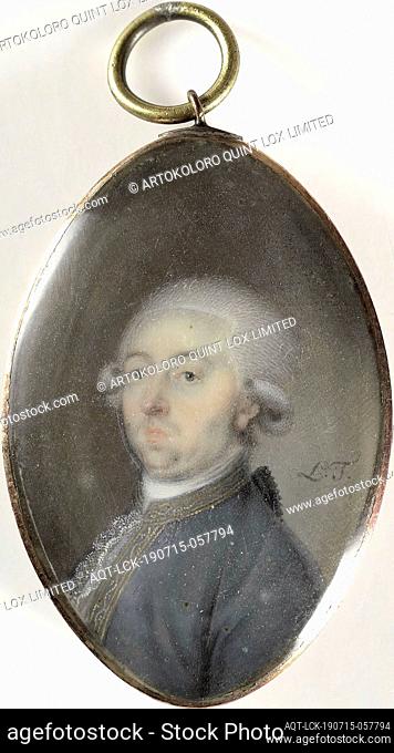 Rudolf van Olden (1746-1813). Counselor and mathematician of Prince William V, Portrait of Rudolf van Olden (1746-1813). Prince Willem V