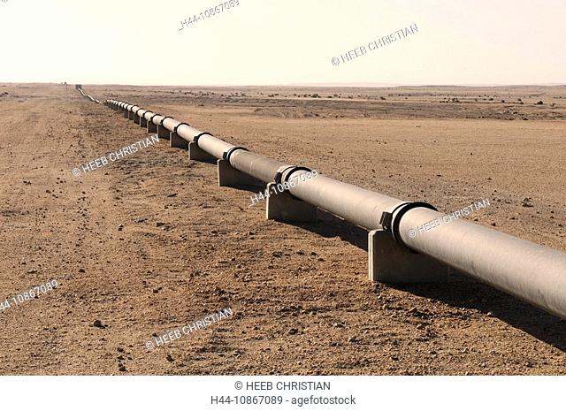 Water Pipeline, Swakopmund, Erongo Region, Namibia, Africa, Travel, Nature