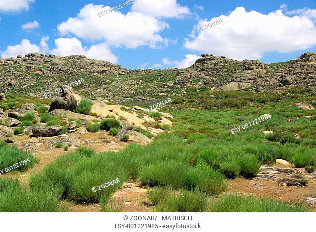 Valencia de Alcantara granite rock landscape