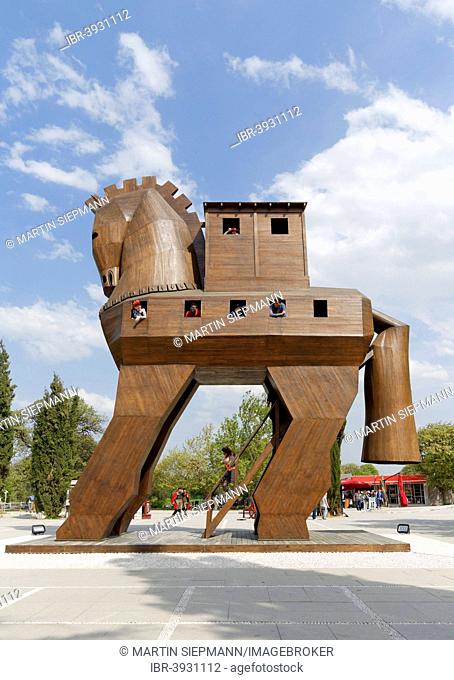 Trojan Horse, Trojan, Troy, Çanakkale Province, Marmara Region, Turkey