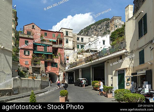 Amalfi is a town and a comune in the province of Salerno, in the Campania region, as a part of the Amalfi Coast, it was declared a World Heritage site by UNESCO