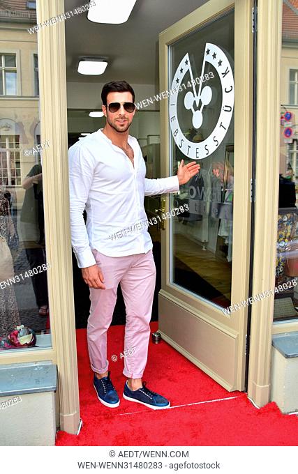 Opening of Udo Walz Boutique in Potsdam. Featuring: Leonard Freier Where: Berlin, Germany When: 19 May 2017 Credit: AEDT/WENN.com