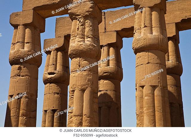 Luxor Temple. Luxor. Nile Valley. Egypt