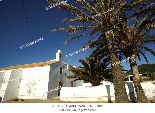 Sant Francesc de s'Estany, Church (18th Century). Ibiza. Balearic Islands, Spain