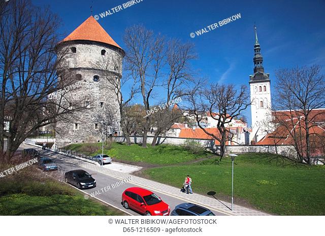Estonia, Tallinn, Old Town, Toompea, Kiek in de Kok tower, b  1475