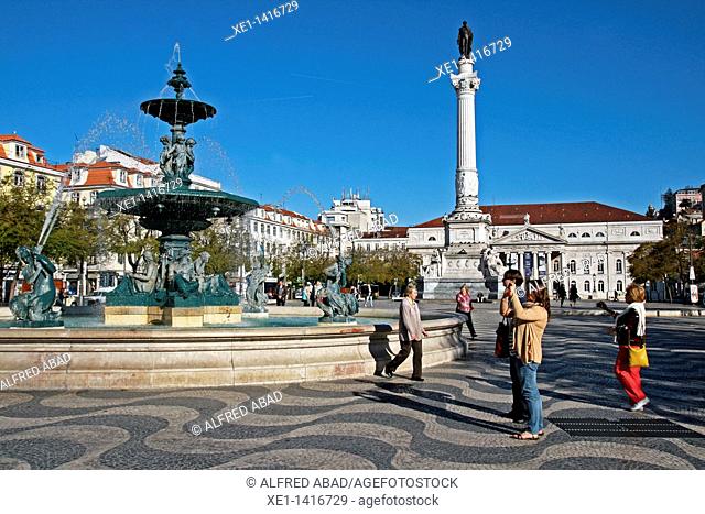 Dom Pedro IV square, Rossio, Lisboa