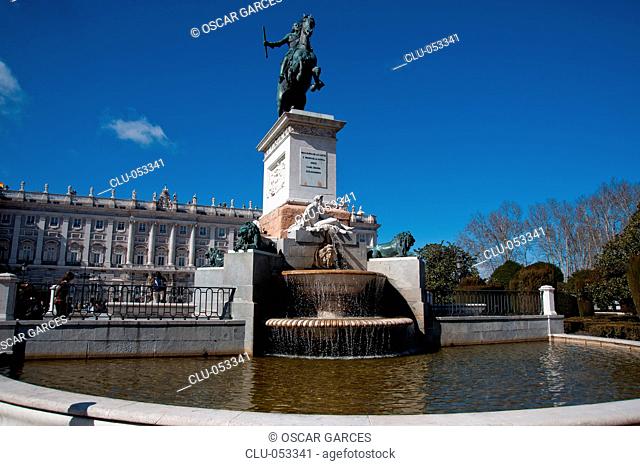 Royal Palace of Madrid, Madrid, Spain, Western Europe