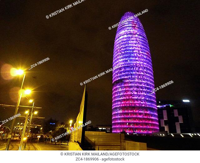Agbar tower, Barcelona, EU