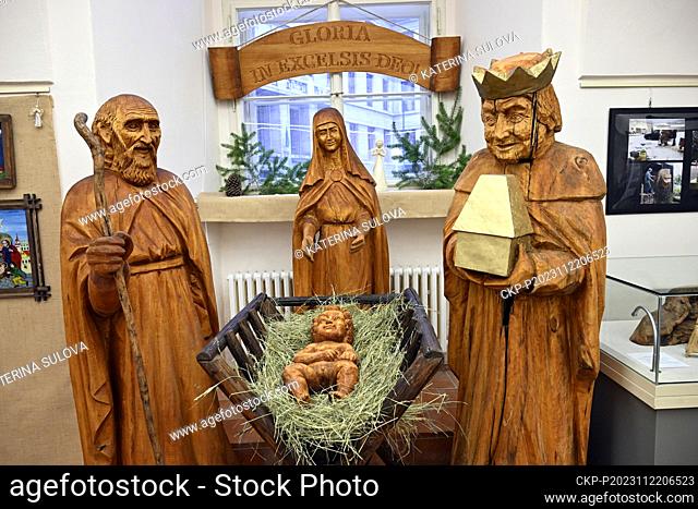 Jubilee exhibition of nativity scenes in Klementinum, which takes place only once every 100 years, in Prague, Czech Republic, November 22, 2023