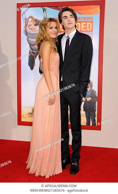 Los Angeles Premiere of 'Blended' at TCL Chinese Theatre - Arrivals Featuring: Bella Thorne, Zak Henri Where: Los Angeles, California