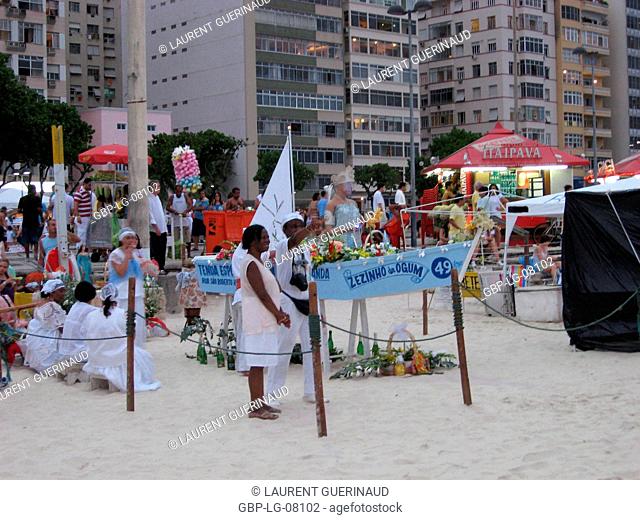 People, Réveillon 2009, beach, City, Copacabana, Rio de Janeiro, Brazil