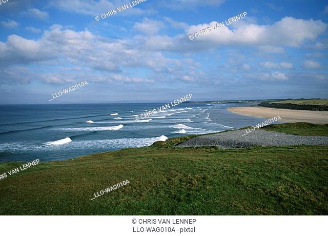 Scenic View of Bundoran Beach  Co Donegal, Ireland