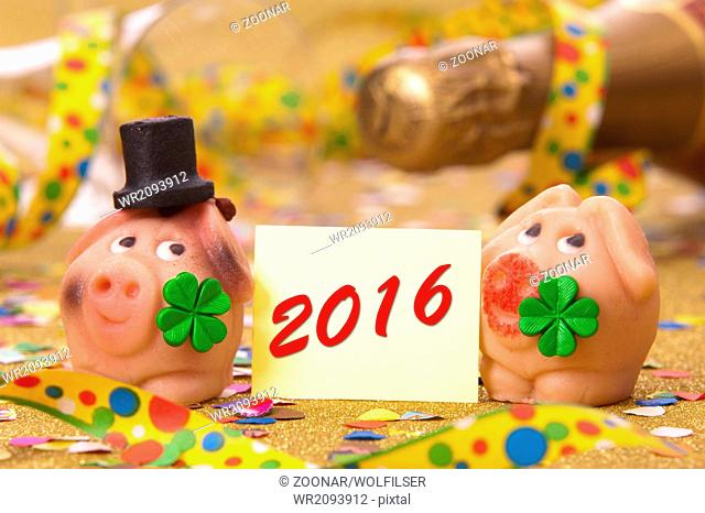 talisman and lucky charm for new year 2016