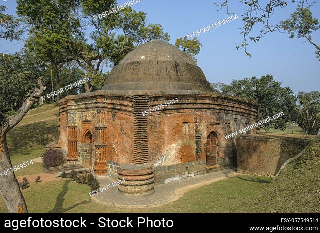 Gumti Darwaza ruins of what was the capital of the Muslim Nawabs of Bengal in the 13th to 16th centuries in Gour, West Bengal, India