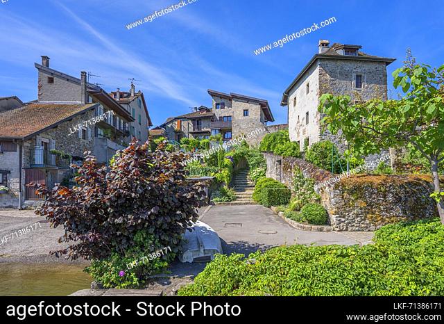 Castle of Yvoire, Haute-Savoie department, Auvergne-RhÃ'ne-Alpes, France