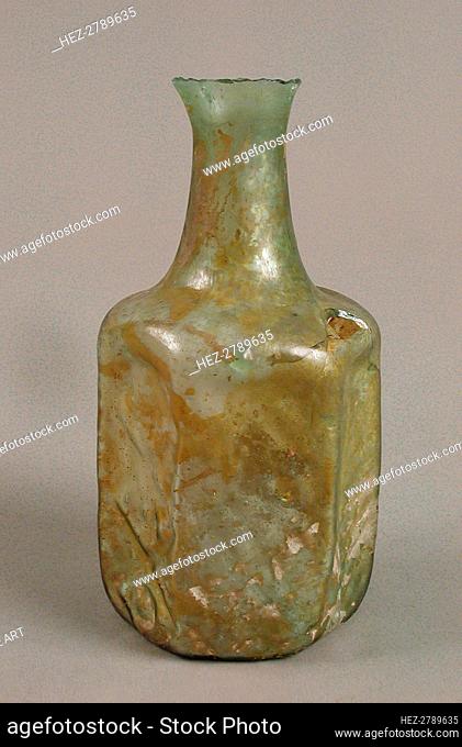 Flask, Byzantine, 4th-5th century. Creator: Unknown