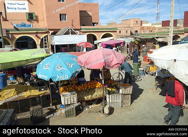 Small town of Chichaoua between Essaouira and Marrakech. Morocco. Photo: André Maslennikov