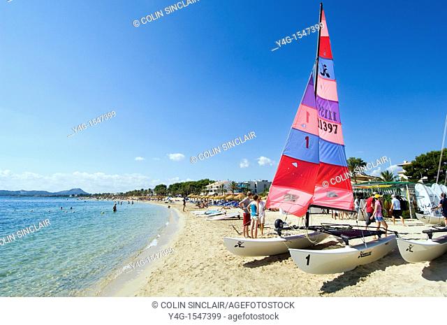 Mallorca, Port Pollenca, Water Sports, Beach