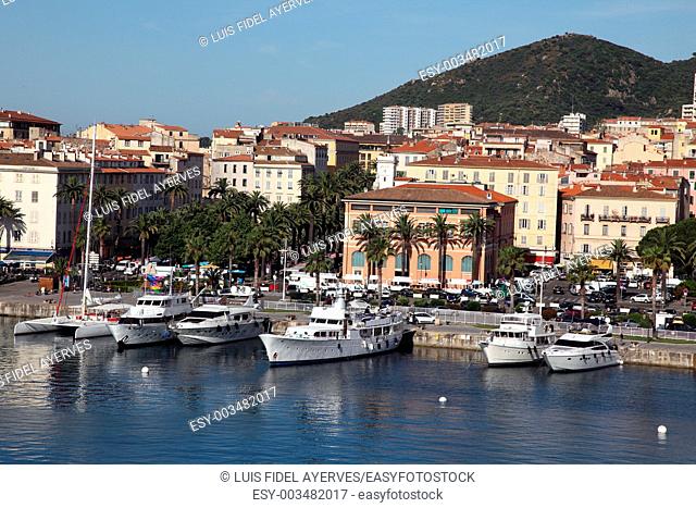 Port of Ajaccio, Corsica, France