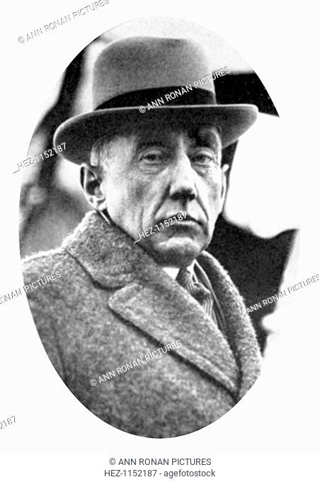Roald Engelbrecht Gravning Amundsen (1872-1928), Norwegian explorer. Amundsen led the first expedition to reach the South Pole
