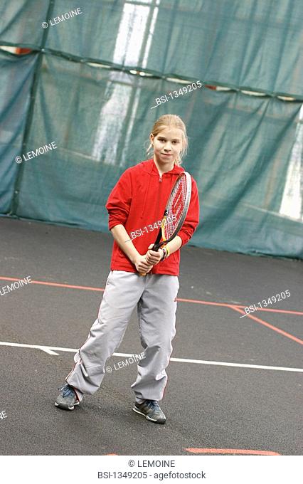 CHILD PLAYING A SPORT<BR>Model