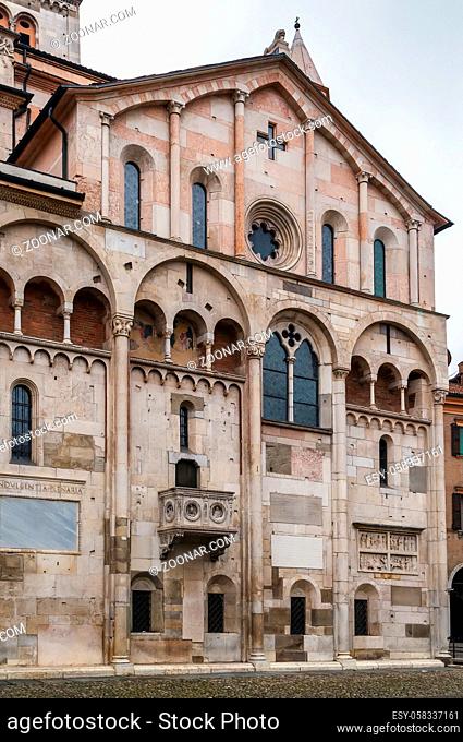 Modena Cathedral is a Roman Catholic Romanesque church in Modena, Italy. Consecrated in 1184, it is an important Romanesque building in Europe and a World...