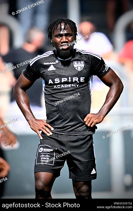Eupen's Konan Ignace N'Dri pictured during a friendly soccer game between first division club KAS Eupen and RFC Liege, Saturday 24 June 2023 in Eupen
