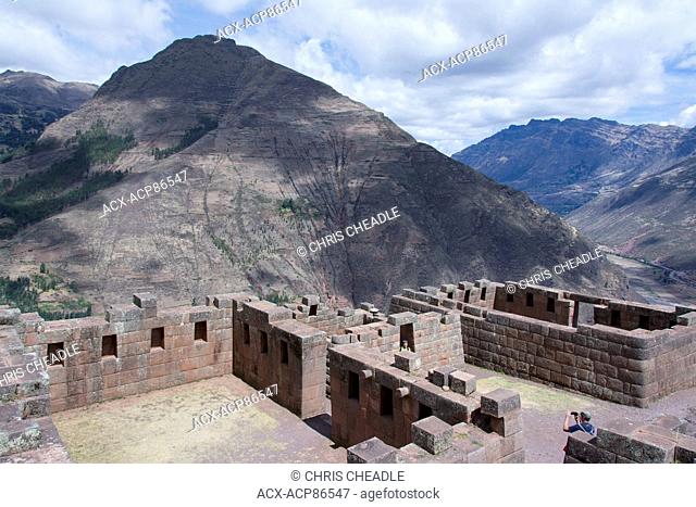 Inca ruins at Pisac, Peru