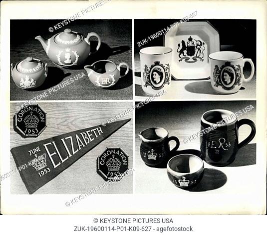 1953 - 200 Coronation Souvenirs Chosen: 200 out of 755 products submitted have been approved as souvenirs of the Coronation of Elizabeth II