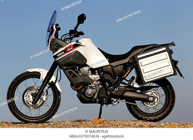 Motorcycle, single cylinder engine Enduro, Yamaha Tenere, year of construction in 2012