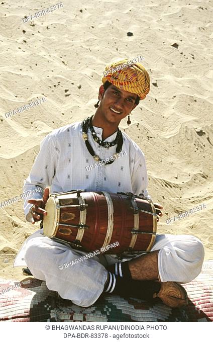 folk musician , rajasthan , india , MR  NO  657 C