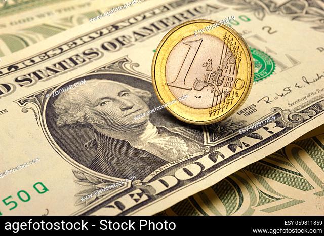 Euro und Dollar