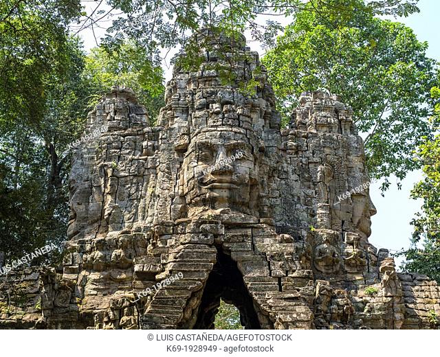 Angkor Thom, located in present day Cambodia, was the last and most enduring capital city of the Khmer empire. It was established in the late twelfth century by...