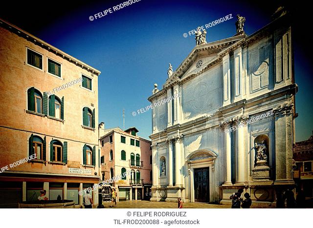 San Toma church, San Polo, Venice, Italy