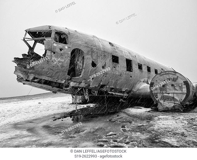 Iceland Airplane Wreckage